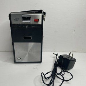 Vintage General Electric 3-5011A Cassette Tape Recorder Player Classic Tested